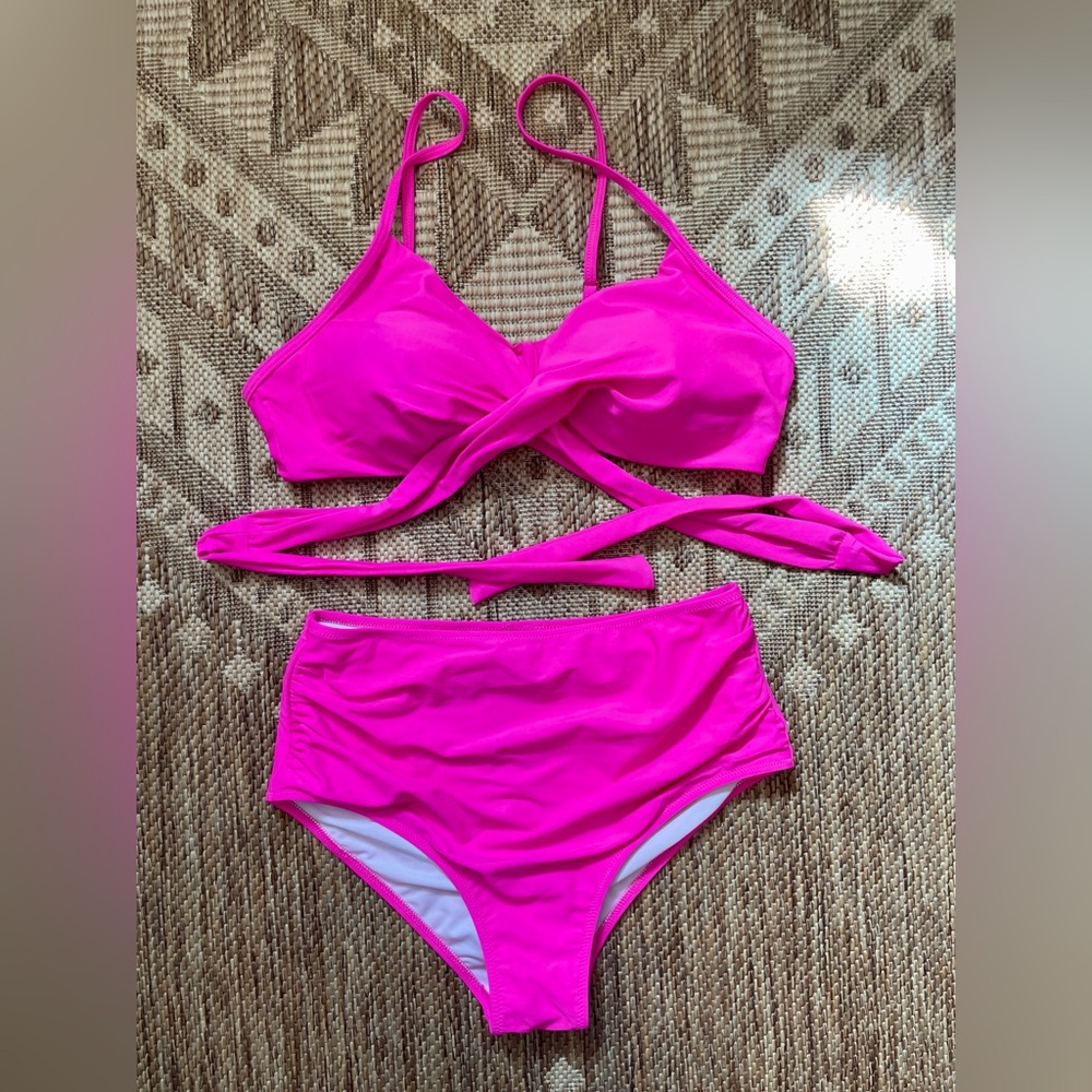 Women’s Two Piece Bathing Suit | Size Large | Washed and tags removed